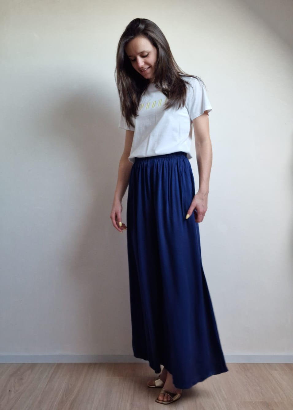 Broek elle - navy