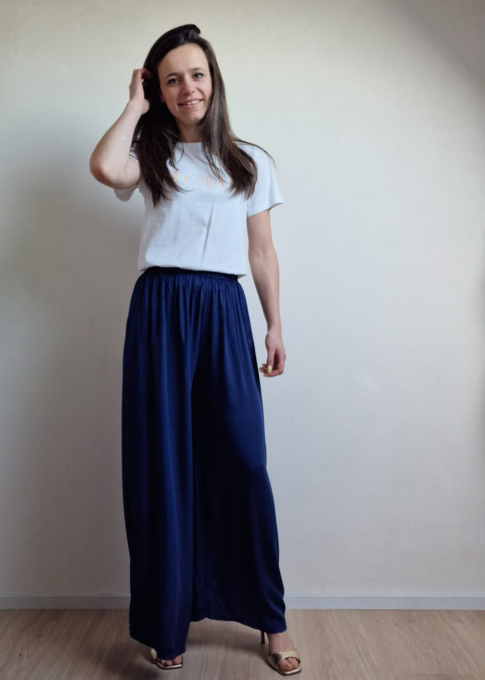Broek elle - navy