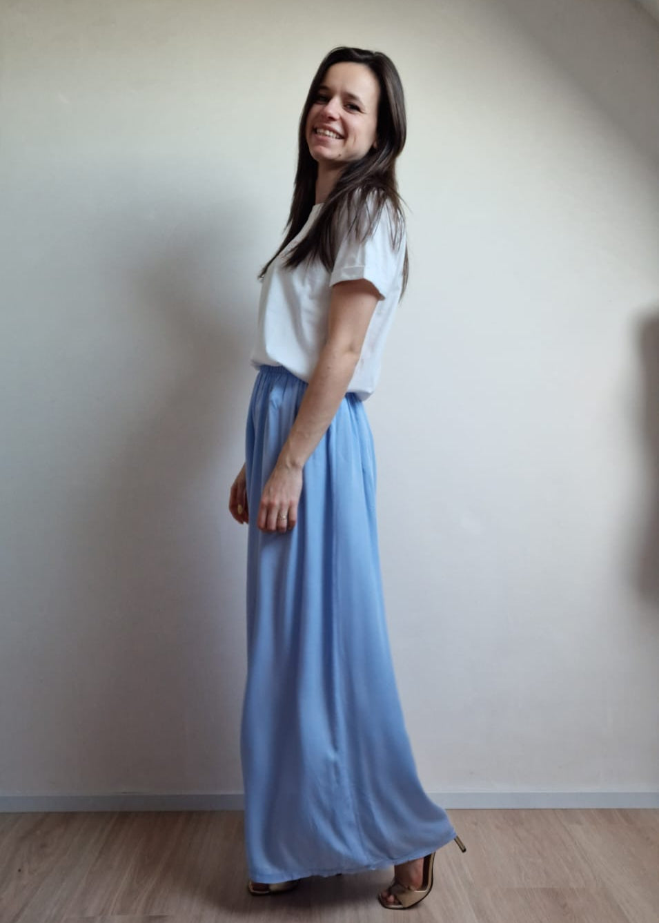 Broek elle - blue