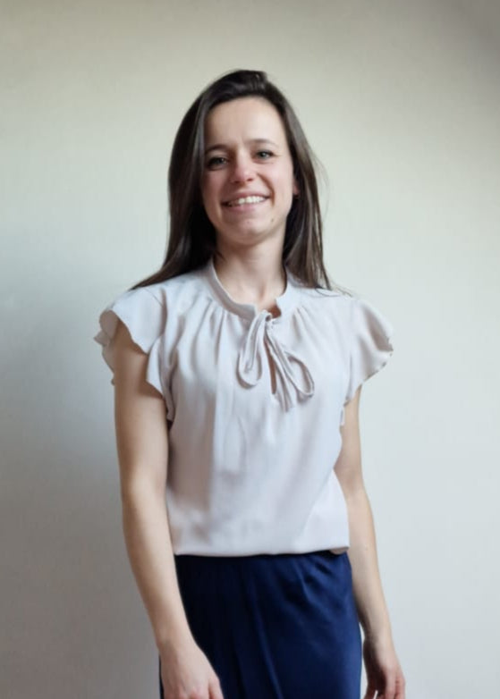 Top met flying sleeves - beige