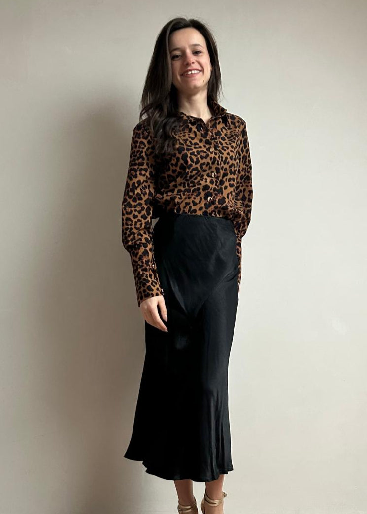 Blouse, leopard