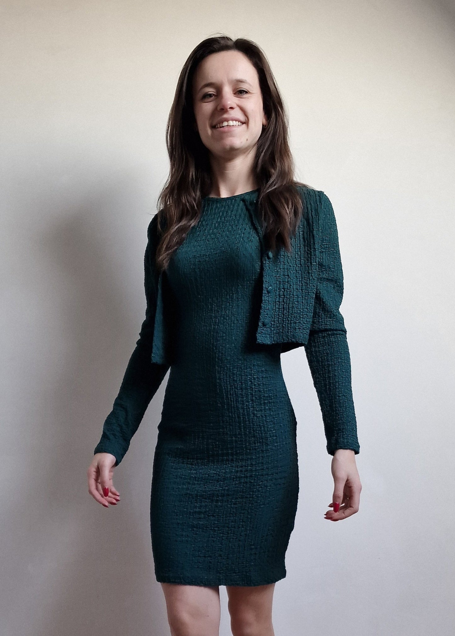 Ensemble dark green