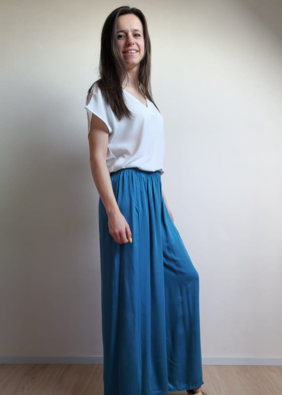 Broek elle - teal