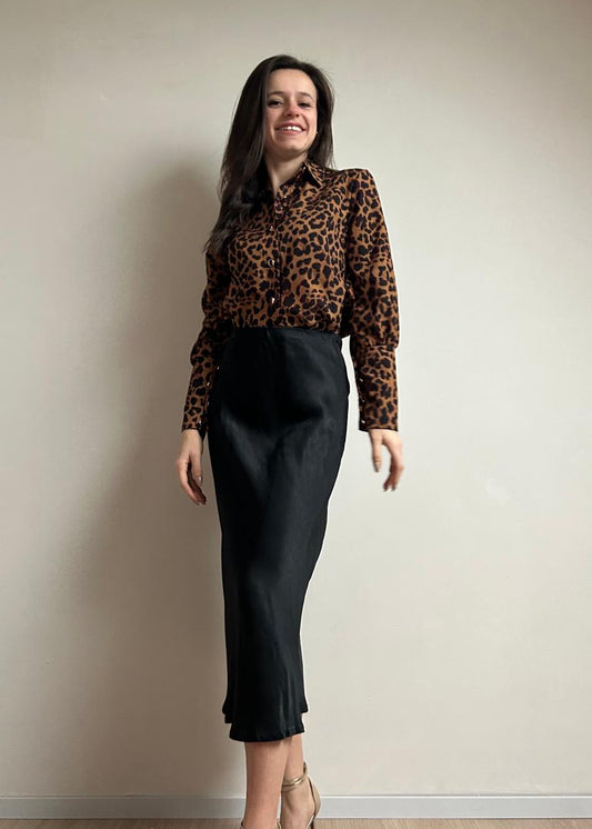 Blouse, leopard