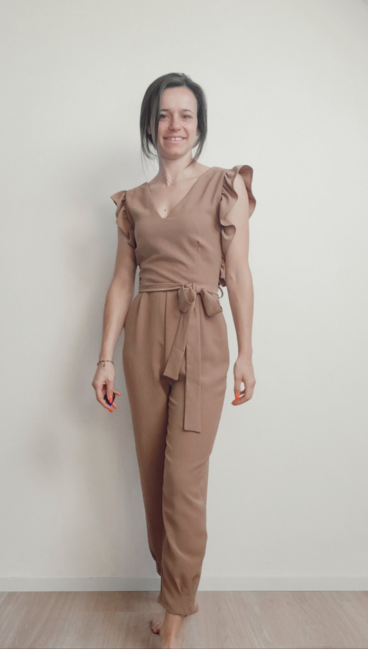 Jumpsuit Nele, bruin
